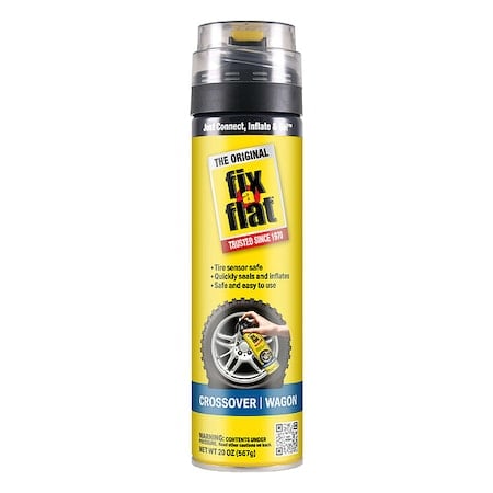 Tire Inflator, 20 oz., 2-3/4