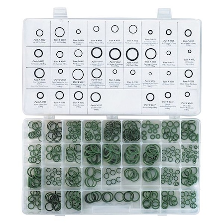 O-Ring Kit, Domestic, 34 Sizes, 350Pc MPN:4275