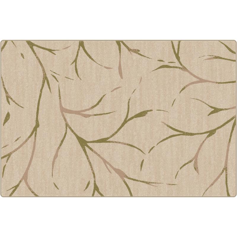 Flagship Carpets Printed Rug, Moreland, 4ftH x 6ftW, Natural Sage MPN:FM223-22A