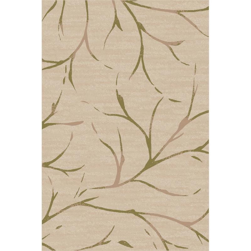Flagship Carpets Printed Rug, Moreland, 6ftH x 9ftW, Natural Sage MPN:FM223-34A