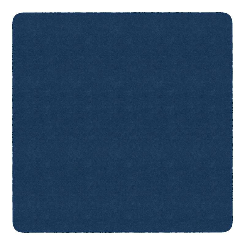 Flagship Carpets Americolors Area Rug, Square, 6ft x 6ft, Royal Blue MPN:AS-26RB