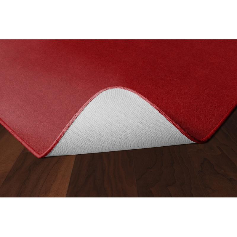 Flagship Carpets Americolors Rug, Rectangle, 6ft x 9ft, Rowdy Red MPN:AS-34RR