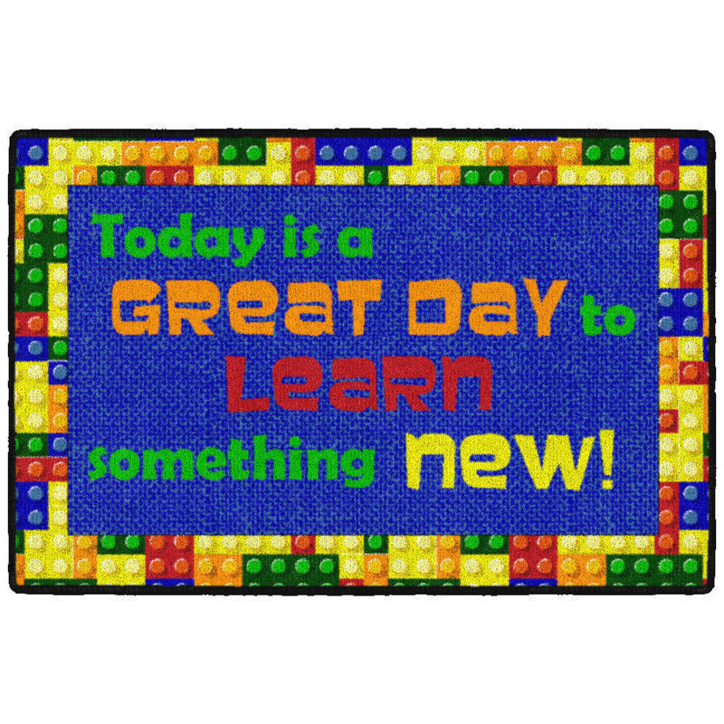 Flagship Carpets Great Day Welcome Mat, 2ftH x 3ftW MPN:CE144-14W