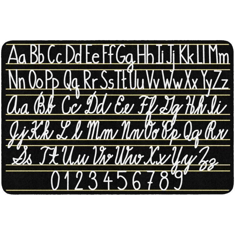 Flagship Carpets Handwriting Sampler Area Rug, 4ftH x 6ftW MPN:FE288-22A