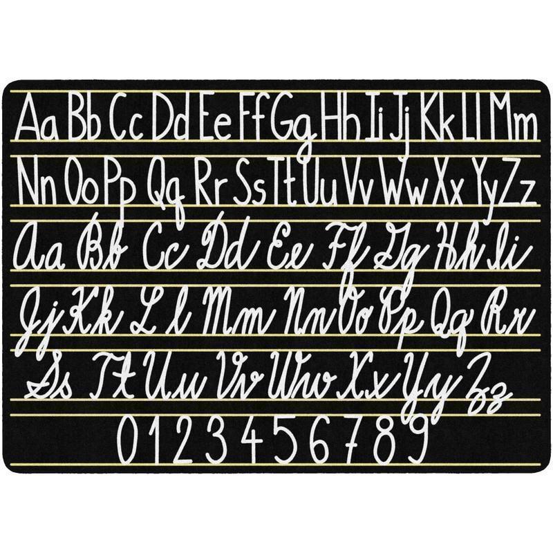 Flagship Carpets Handwriting Sampler Area Rug, 6ftH x 8ft4inW MPN:FE288-32A
