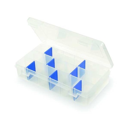Adjustable Compartment Box with 3 to 18 compartments, Plastic, 1 1/2 in H x 3-5/16 in W MPN:2003