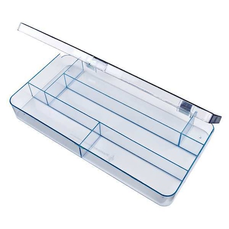 Plastic, 6 compartments, 1-1/2 in D x 1 11/16 in H x 6-1/8 in W MPN:5130CL