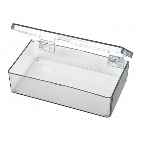 Storage Box with 1 compartments, Plastic, 1 1/16 in H x 2-5/8 in W MPN:5200CL