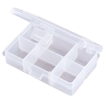Adjustable Compartment Box with 4 to 6 compartments, Plastic, 1 5/16 in H x 2-5/8 in W MPN:T1002