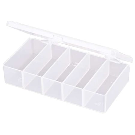 Compartment Box with 5 compartments, Plastic, 1 5/16 in H x 2-15/16 in W MPN:T155
