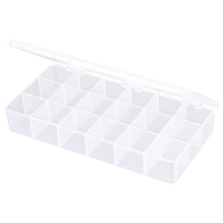 Compartment Box with 18 compartments, Plastic, 1 3/8 in H x 4 in W MPN:T200