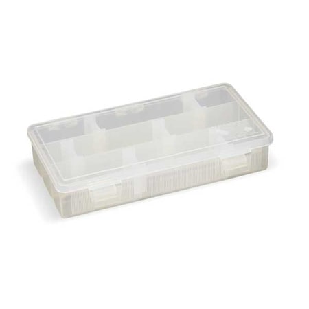 Adjustable Compartment Box with 3 to 9 compartments, Plastic, 1 1/2 in H x 3-3/8 in W MPN:T300