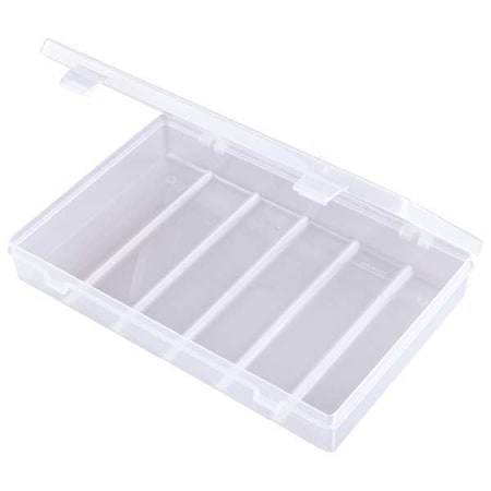 Compartment Box with 1 compartments, Plastic, 1 3/4 in H x 6-5/8 in W MPN:T4000