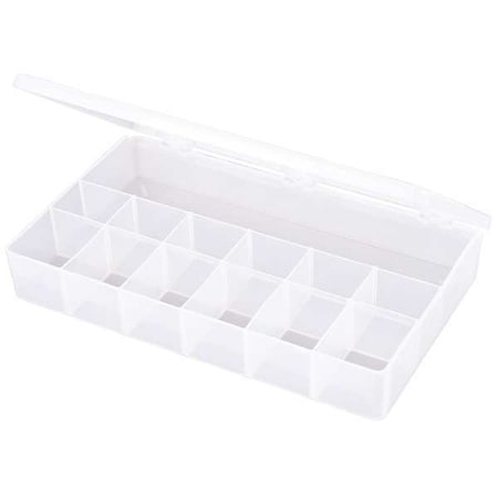 Compartment Box with 13 compartments, Plastic, 1 3/4 in H x 6-3/16 in W MPN:T623