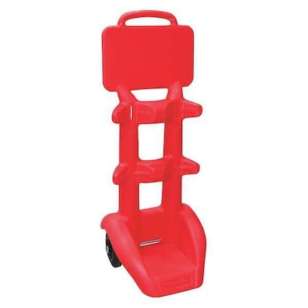 Fire Extinguisher Cart, Red MPN:WEX01