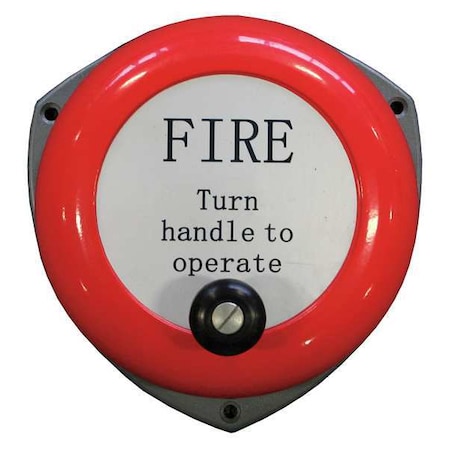 Howler Alarm Bell, 60, Plastic, Bracket Mount MPN:JRHB