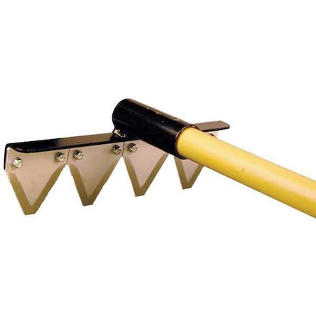 Steel Fire Rake, 60 in L Fiberglass Handle MPN:FR