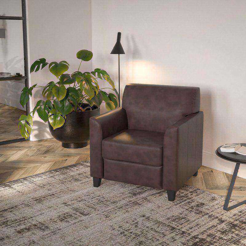 Flash Furniture Hercules Diplomat LeatherSoft Faux Leather Chair, Brown MPN:BT-827-1-BN-GG