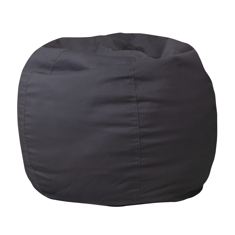 Flash Furniture Small Bean Bag Chair For Kids And Teens, Gray MPN:DGBEANSMSLDGY