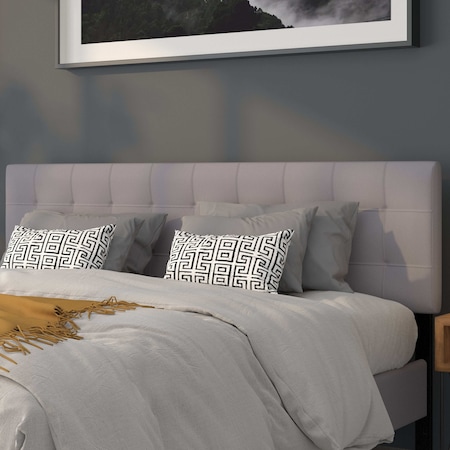 King, Bedford Headboard, Gray Fabric MPN:HG-HB1704-K-LG-GG