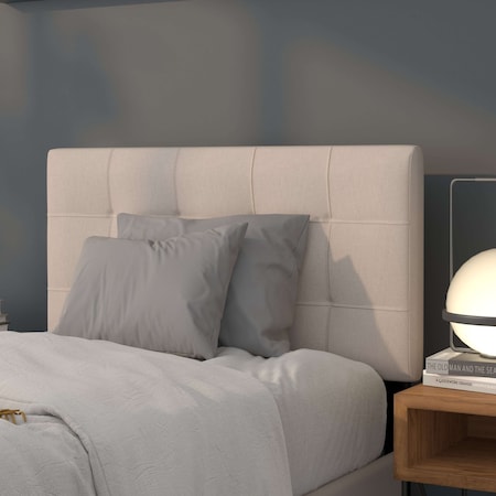 Bedford Headboard, Twin Size, Beige Fabric MPN:HG-HB1704-T-B-GG