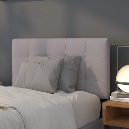 Bedford Headboard, Twin Size, Gray Fabric MPN:HG-HB1704-T-LG-GG