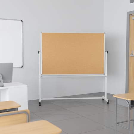 Cork/Marker Board, 64.25W x 64.75H MPN:YU-YCI-005-CK-GG