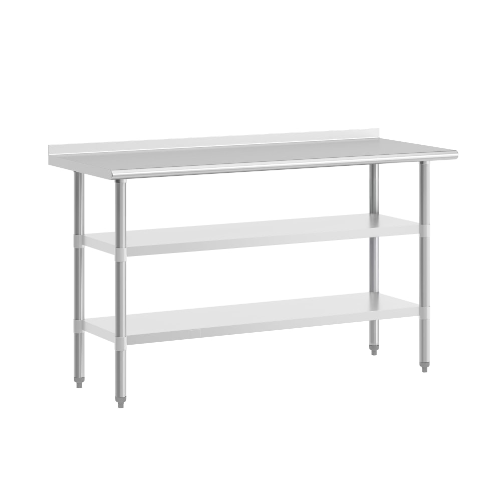 Flash Furniture Stainless Steel Work Table, 36inH x 60inW x 24inD, Silver MPN:NHWTGU2460BSP