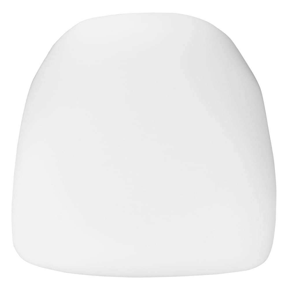 Flash Furniture Chiavari Chair Cushion, Hard Fabric, 2inH x 15-1/2inW x 15-1/2inD, White MPN:BHWHHARD