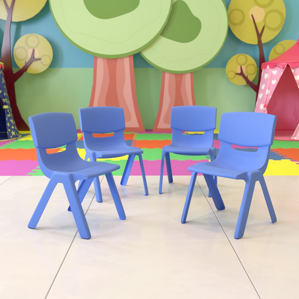 Flash Furniture Plastic Stackable School Chairs With 12ft