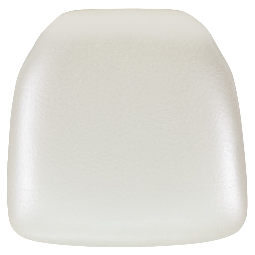 Flash Furniture Chiavari Chair Cushion, Hard Vinyl, 2inH x 15-1/2inW x 15-1/2inD, Ivory MPN:BHIVORYHARDVYL