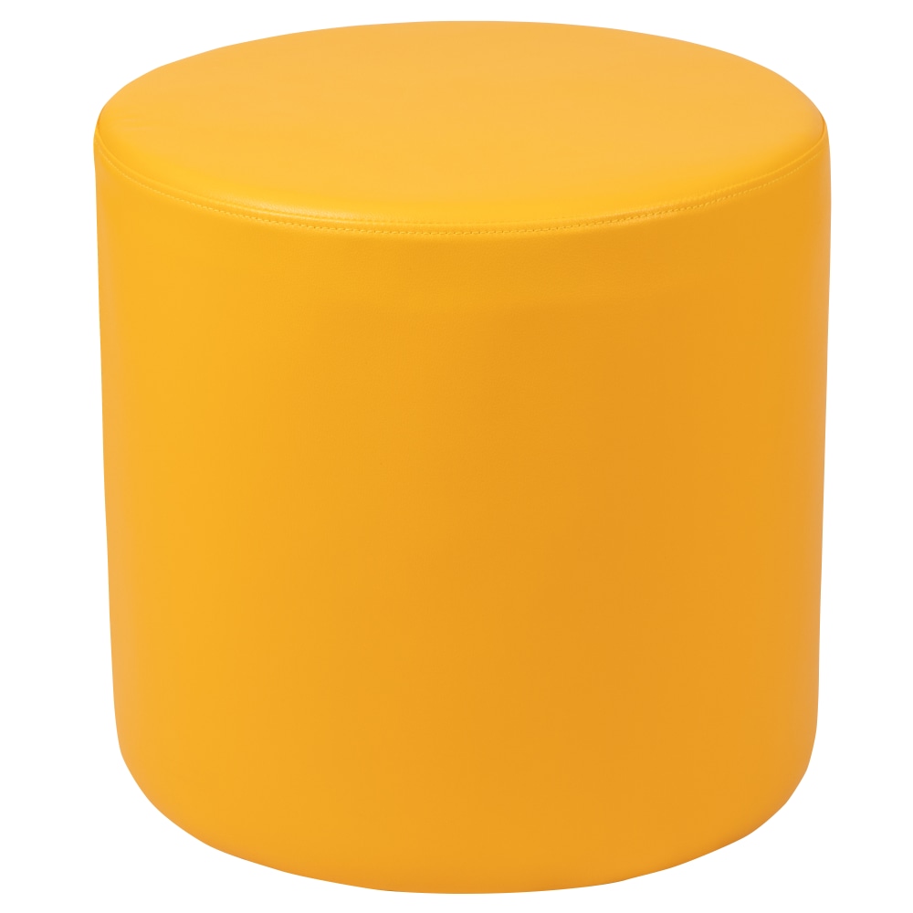 Flash Furniture Soft Seating Collaborative Circle, Yellow MPN:ZBFT045R18YLW