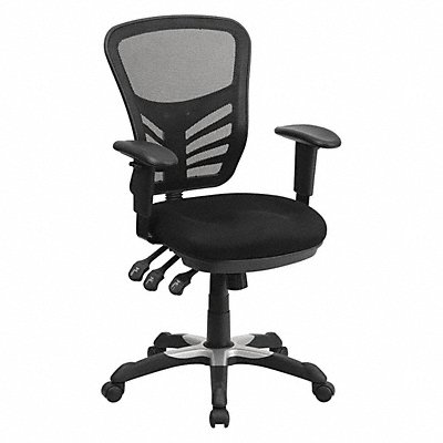 Mid-Back Exec Chair Black MPN:HL-0001-GG