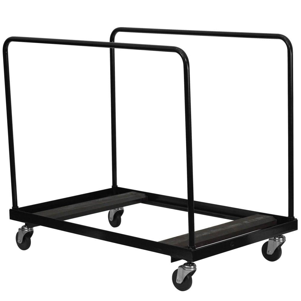 Flash Furniture Folding-Table Dolly For Round Folding Tables, 47inH x 29inW x 48inD, Black MPN:NG-DY60-GG
