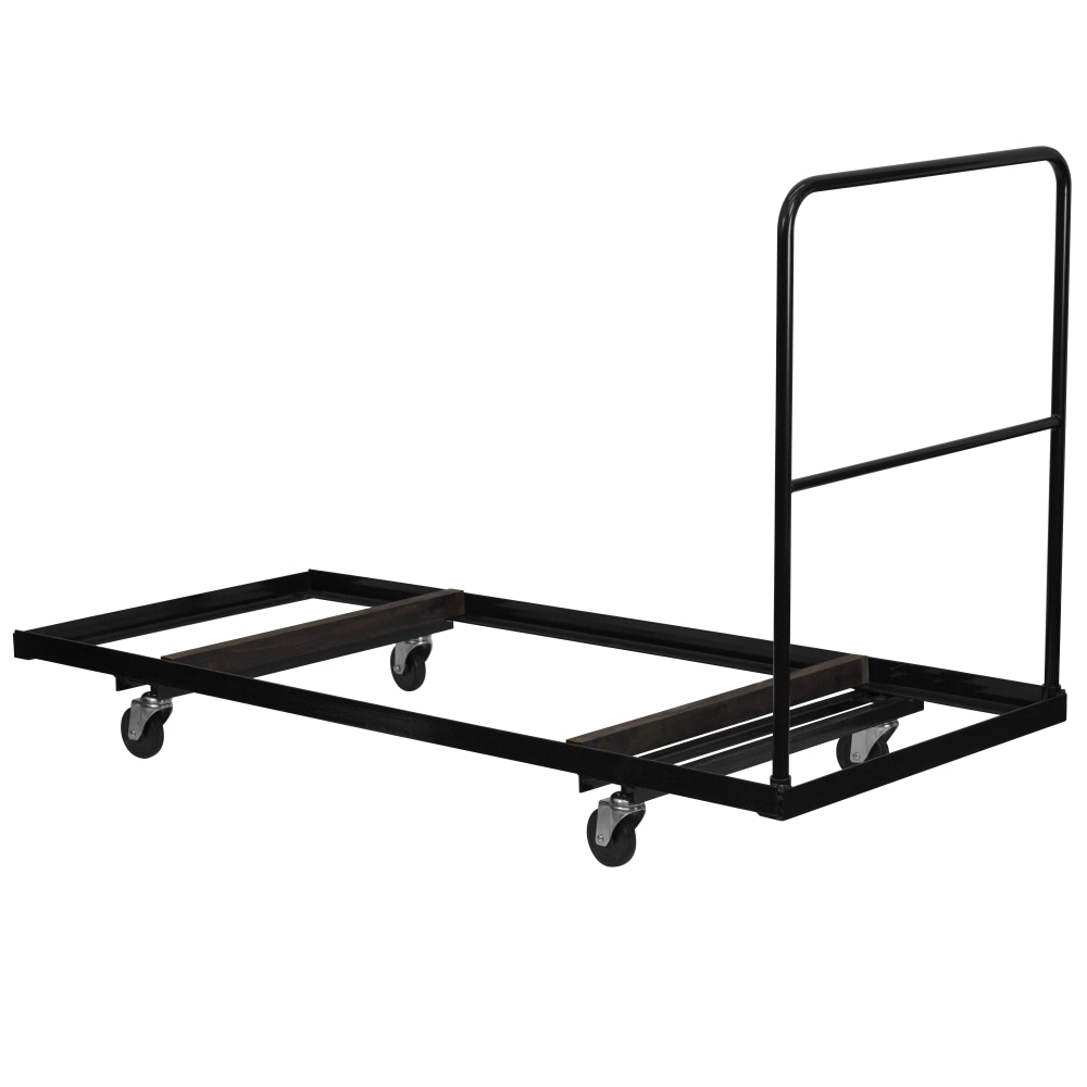 Flash Furniture Folding Table Dolly for Rectangular Folding Tables, 52-1/4inH x 31-3/4inW x 74inD, Black MPN:NGDY3072DOLLY