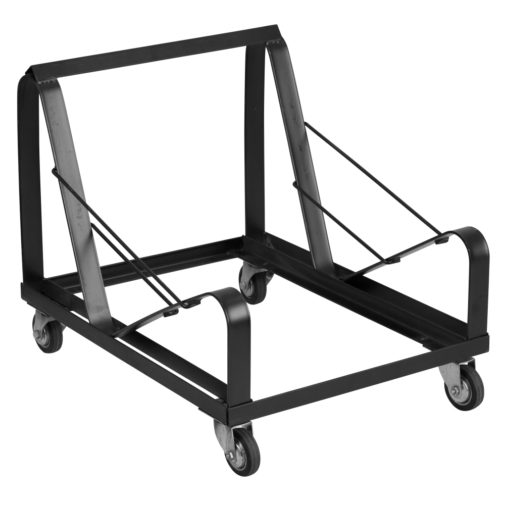 Flash Furniture HERCULES Steel Sled-Base Stack Chair Dolly, Black MPN:XUMC168DOLLY