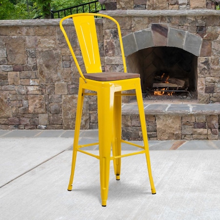 Metal Barstool, 30