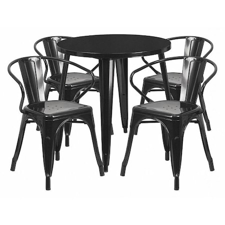 Black Metal Set, 30RD MPN:CH-51090TH-4-18ARM-BK-GG