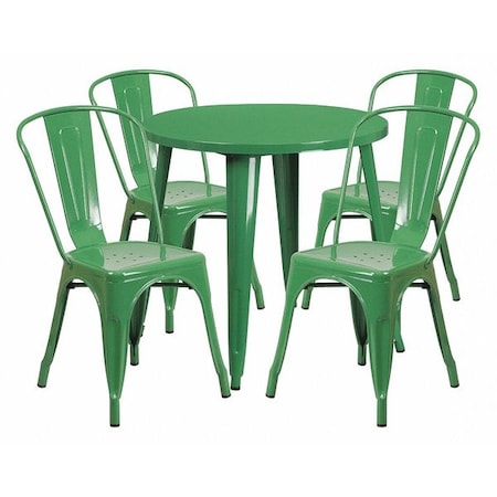 Green Metal Set, 30RD MPN:CH-51090TH-4-18CAFE-GN-GG