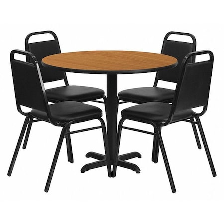 Natural Lam, Banquet Chair, Rnd, 36