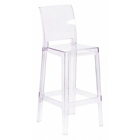 Ghost Barstool, Square Back MPN:OW-SQUAREBACK-29-GG