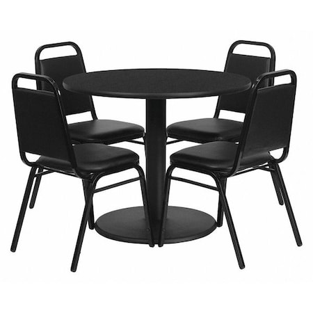 Round Laminate Table, 36