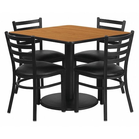 Square Natural Laminate Table, 36