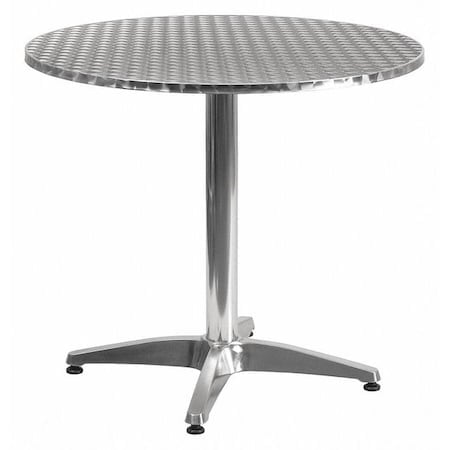 Round Table, Round, Aluminum, 31.5