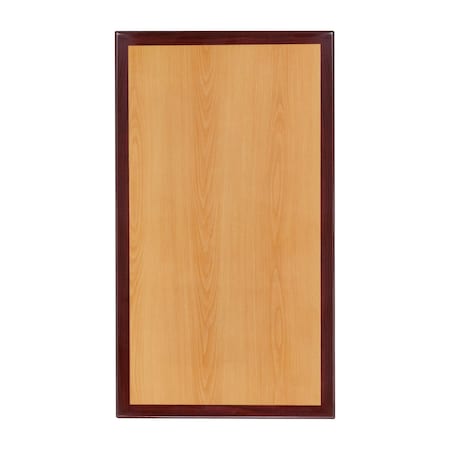 Two-Tone Cherry/Mahogany Resin Top, 30