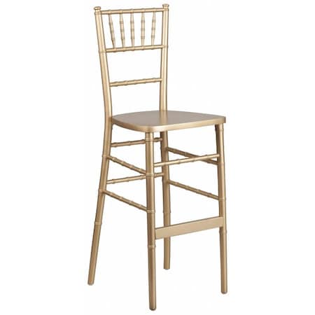 Chiavari Barstool, Gold, Wood MPN:XA-CH-BAR-GO-GG