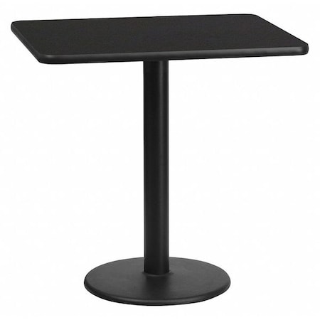 Rectangle Laminate Table Top, Laminate Top, Wood Grain MPN:XU-BLKTB-2430-TR18-GG