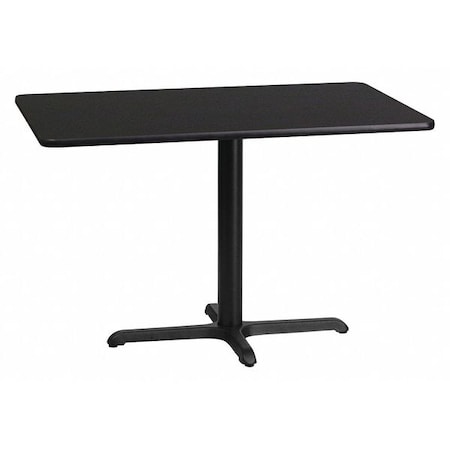 Rectangle Laminate Table Top, Laminate Top, Wood Grain MPN:XU-BLKTB-2442-T2230-GG
