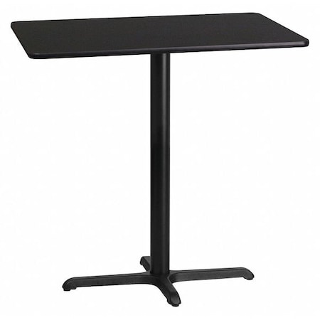 Rectangle Laminate Table Top, Laminate Top, Wood Grain MPN:XU-BLKTB-2442-T2230B-GG