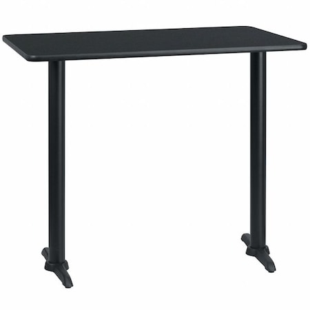 Rectangle Laminate Table Top, Laminate Top, Wood Grain MPN:XU-BLKTB-3048-T0522B-GG